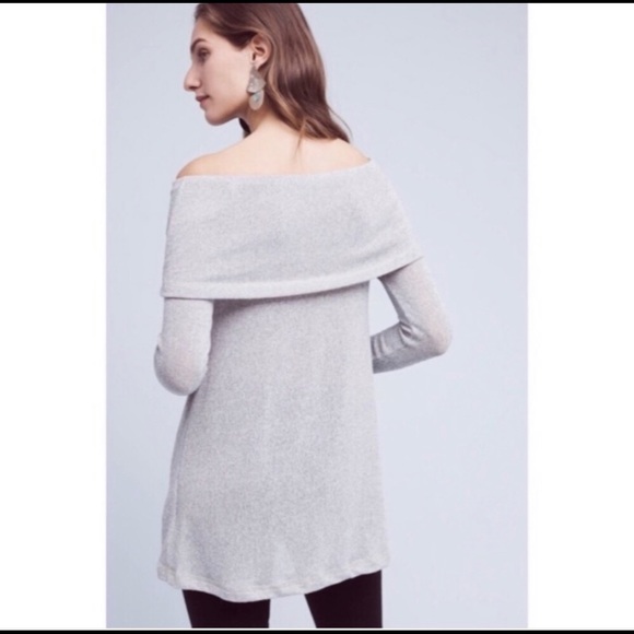 Anthropologie Eri + Ali off the shoulder sweater - Picture 3 of 5